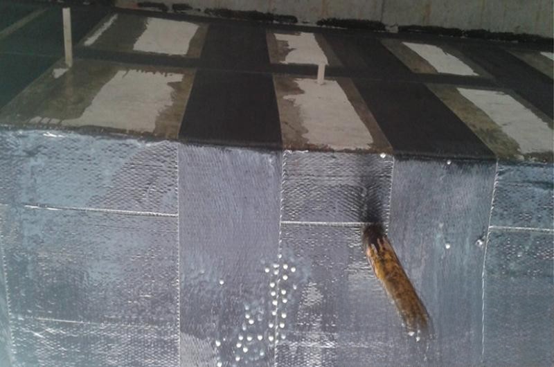 太和楼板使用碳纤维加固